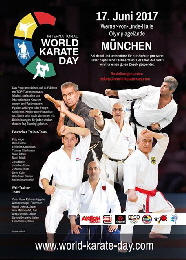 Karate World Day 2017 Plakat